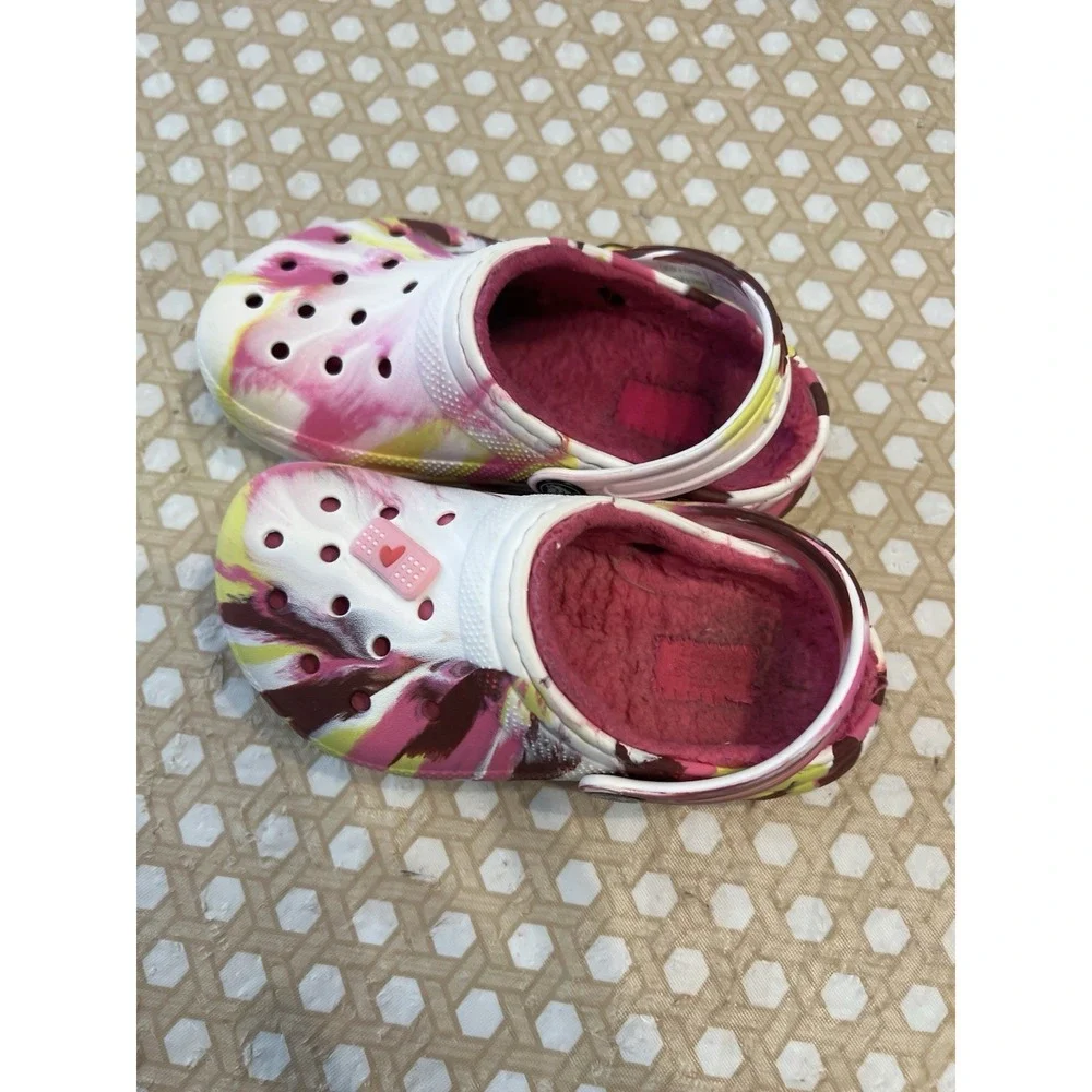 Crocs Fur Clog Sandals Unisex Little Kids Child‎ Size C 11